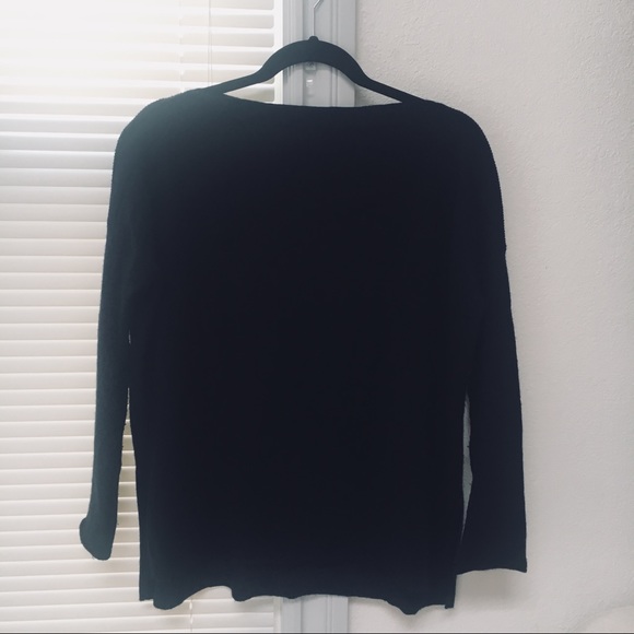 Sweaters - Vince XS Dark Blue Cashmere Sweater boatneck